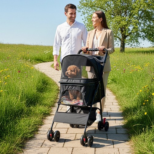 Pet travel stroller - pet, dog