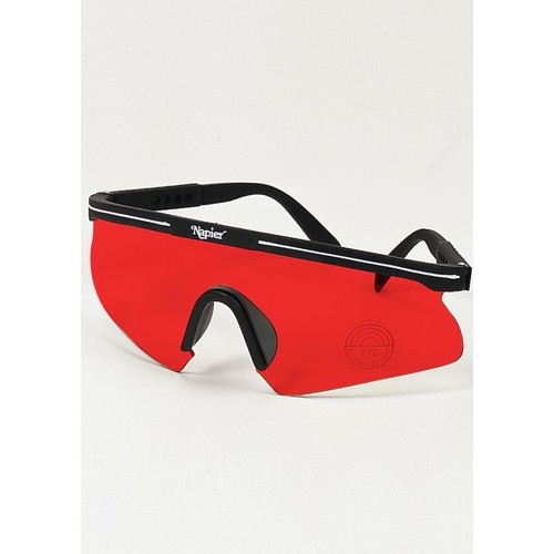 Napier shooting glasses - shooting, red