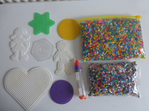 Hamma beads boards bundle - beads, &