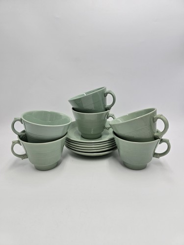Woods ware beryl teacups - woods, &