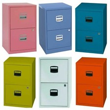 Bisley A4 Steel Filing Cabinet 2 Lockable Drawers | 24 Hour Weekday Delivery