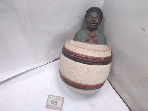 Antique tobacco jar - tobacco,
