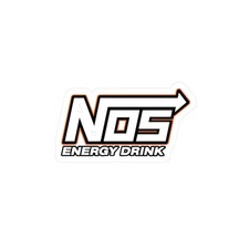 NOS energy drink Kiss-Cut Vinyl Decals Stickers