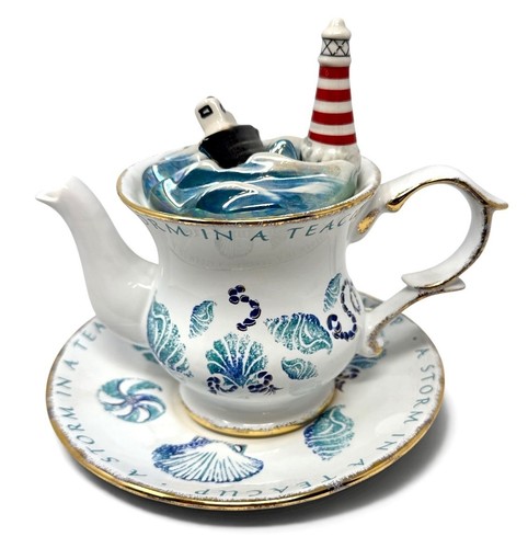 Storm teacup by the - "storm,
