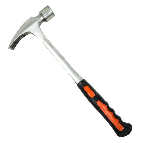 Claw hammer steel shaft rubber - claw,
