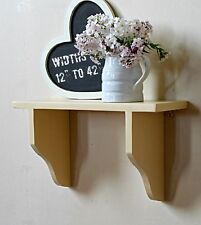 Rustic Wooden Wall Shelf