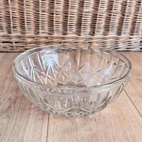 Vintage glass trifle - glass, bowl