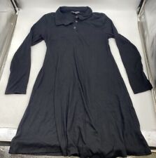 Primark Womens Dress, Long Sleeve, A-Line, Collared, Black,  Size 10 - Pre-Owned