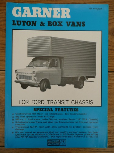 Vintage 70s garner luton - 70s, box