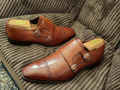 Barker double monk strap - barker,