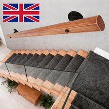 100cm wooden handrail stair - handrail,