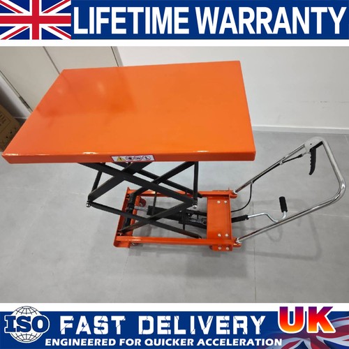Manual double scissor lift - 50",