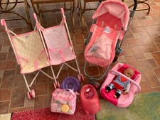 Baby Born Dolls Pram Double