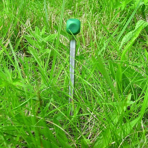 Aluminium soil thermometer - soil,