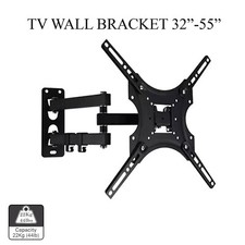 Full Motion TV Wall Mount Bracket Swivel Tilt 26 32 40 42 50 52 55 Inch LED LCD