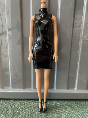 Barbie doll outfit 2pc black - barbie,