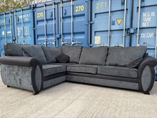 DFS 4 Seater Corner Sofa grey