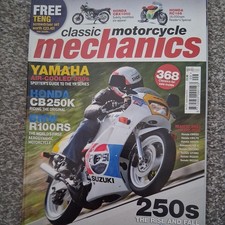 MOTORCYCLE MECHANICS MAGAZINE SEP 2010 CBX CB250  250LC X7 RGV250.