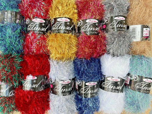King cole tinsel chunky yarns - king,