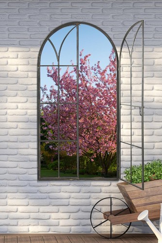 Large rustic metal arched - large,