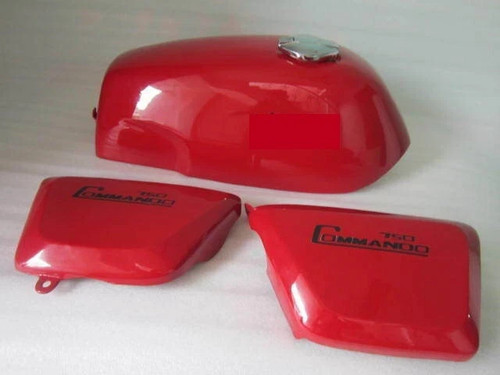 Norton commando fastback red - norton,