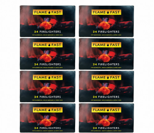 Flamefast wood firelighters - flamefast,