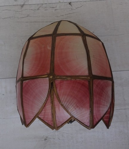 Capiz shell brass shaped - shell,