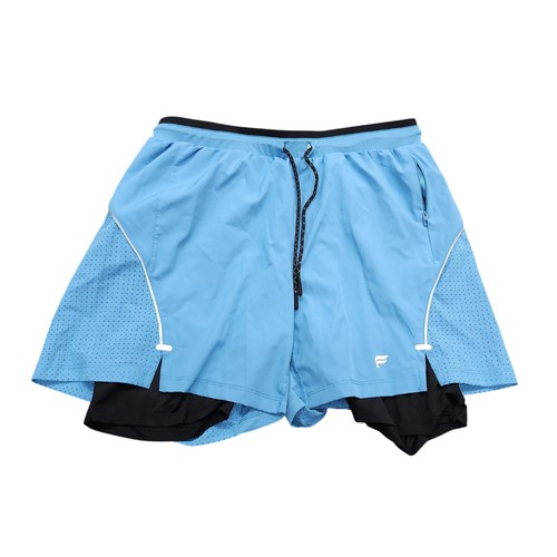 Fabletics shorts mens blue - mens,