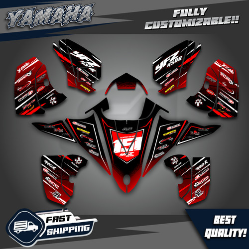 Graphics kit for yamaha yfz - for,