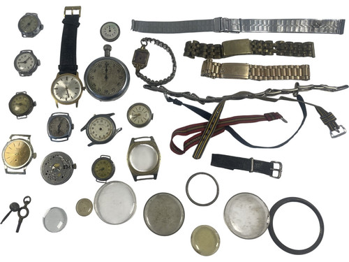 Vintage watch parts lot - vintage,