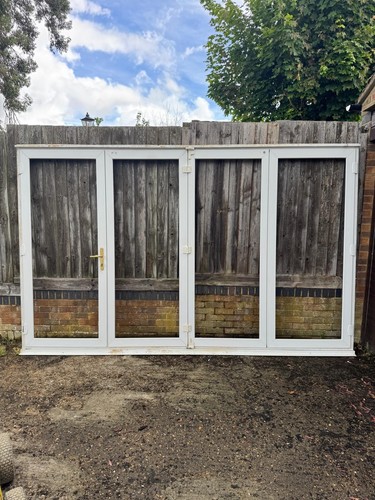 Bifolding doors white external - bifolding,