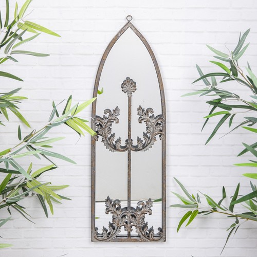 Antique grey garden wall - grey,