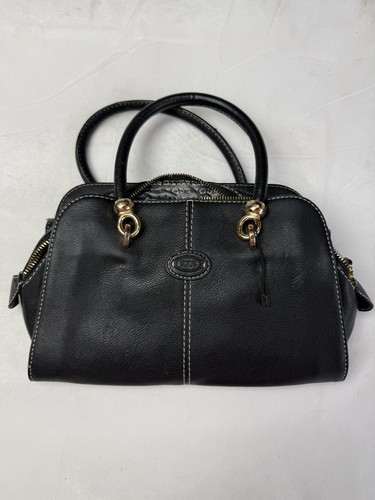 Tods hand bag black - tods, leather