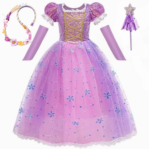 Girls rapunzel fancy dress - girls,