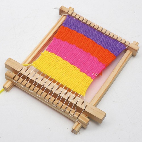 Wooden multi craft weaving - multi,