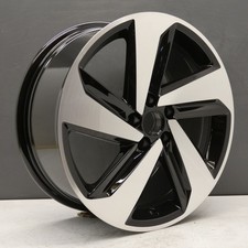 VW POLO 2G GTI 17" ALLOY WHEEL RIM 7.5J MILTON KEYNES DIAMOND CUT GENUINE X1