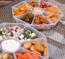 2 8 Section Nibble Tray & Lid