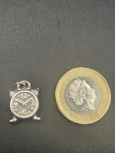 Vintage sterling silver alarm - vintage,