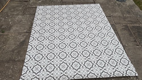 Large square piece lino - of,