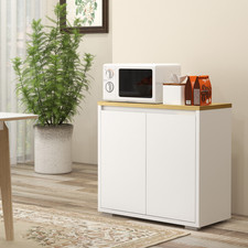Modern White Sideboard with