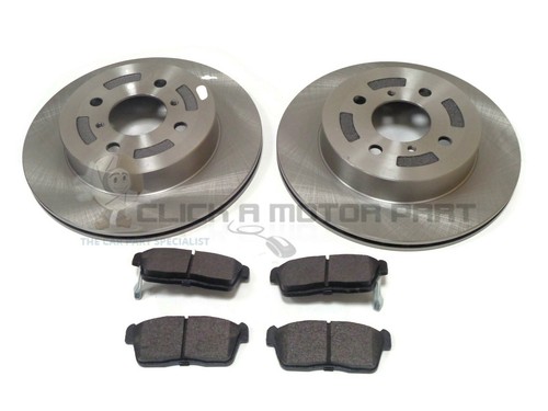 Front brake discs and pads - front, set