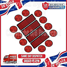 16 RED RECTANGULAR ROUND SELF