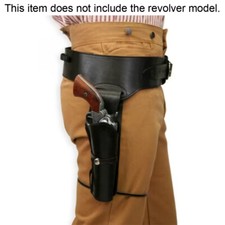 Artificial Leather Retro Revolver Belt Holster Medieval Cowboy Cosplay