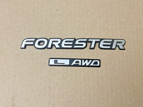 Subaru forester l awd - forester, "l"