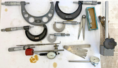 Used micrometers and - used, heads
