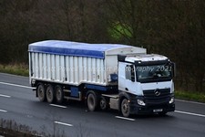 Truck Photo 12x8 - Mercedes
