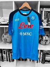 SSC Napoli 23/24 Player Version Home Shirt - Size XL, EA7, BNWT, Scudetto
