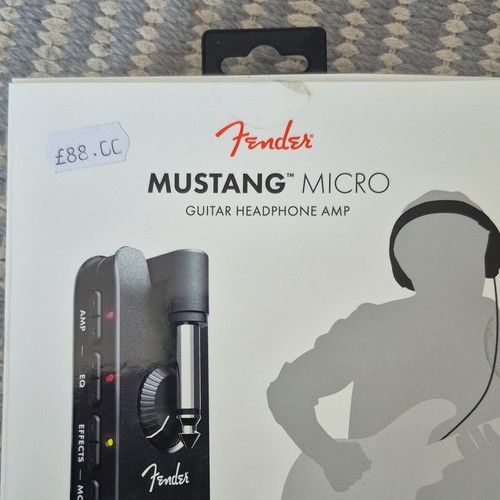 Fender mustang micro - fender, modelling