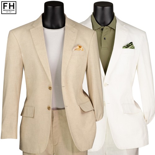 Vinci men linen - vinci, 2-button