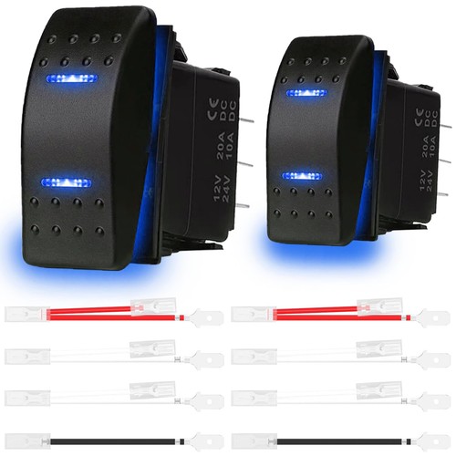 2pcs momentary rocker - 2pcs,